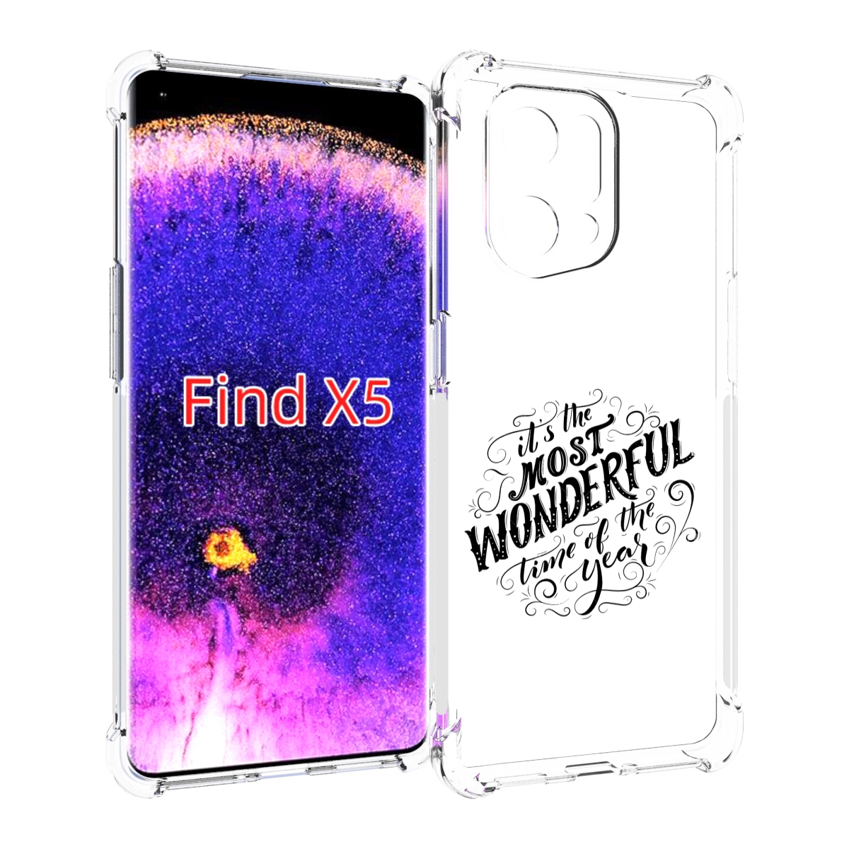 

Чехол MyPads Wonderful для Oppo Find X5, Прозрачный, Tocco