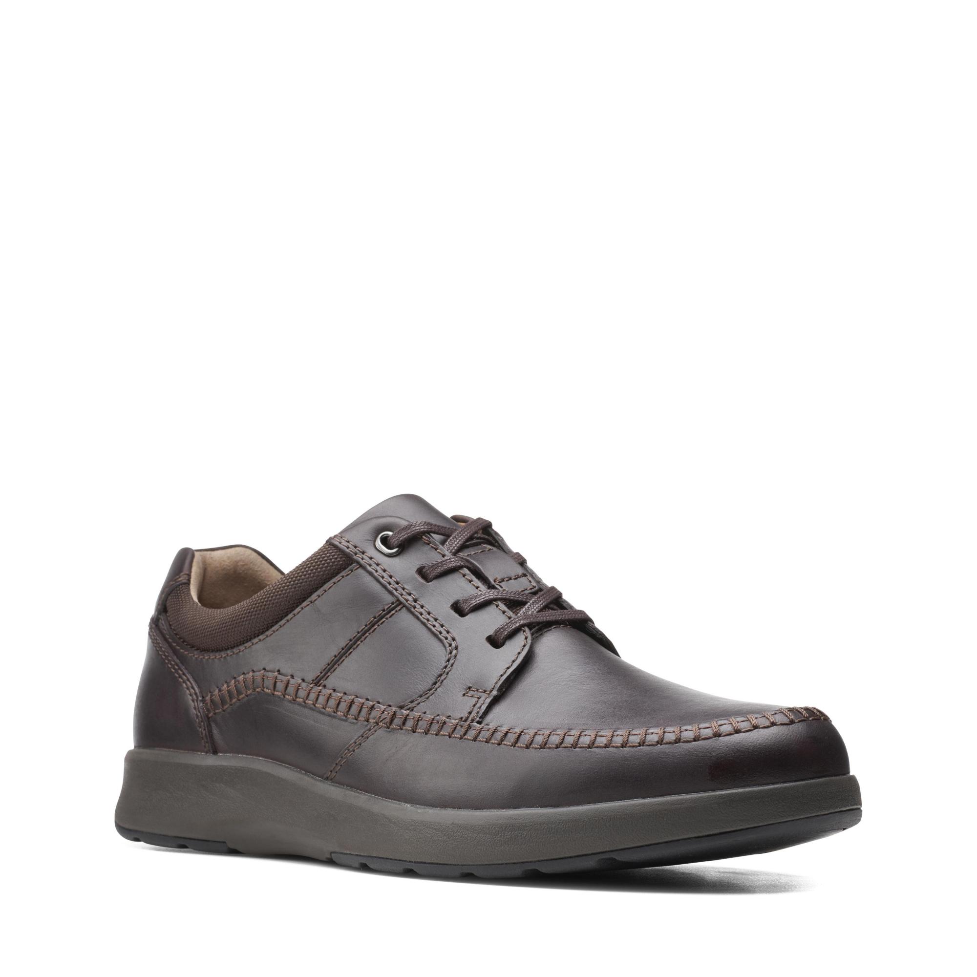 фото Полуботинки мужские clarks un trail apron 26151943 коричневые 40 eu