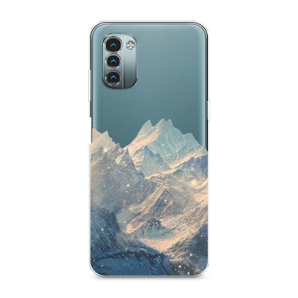 фото Силиконовый чехол "горы арт 2" на nokia g11 awog