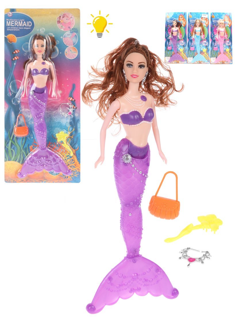 

Игровой набор Наша игрушка Русалка, 33 см 123A