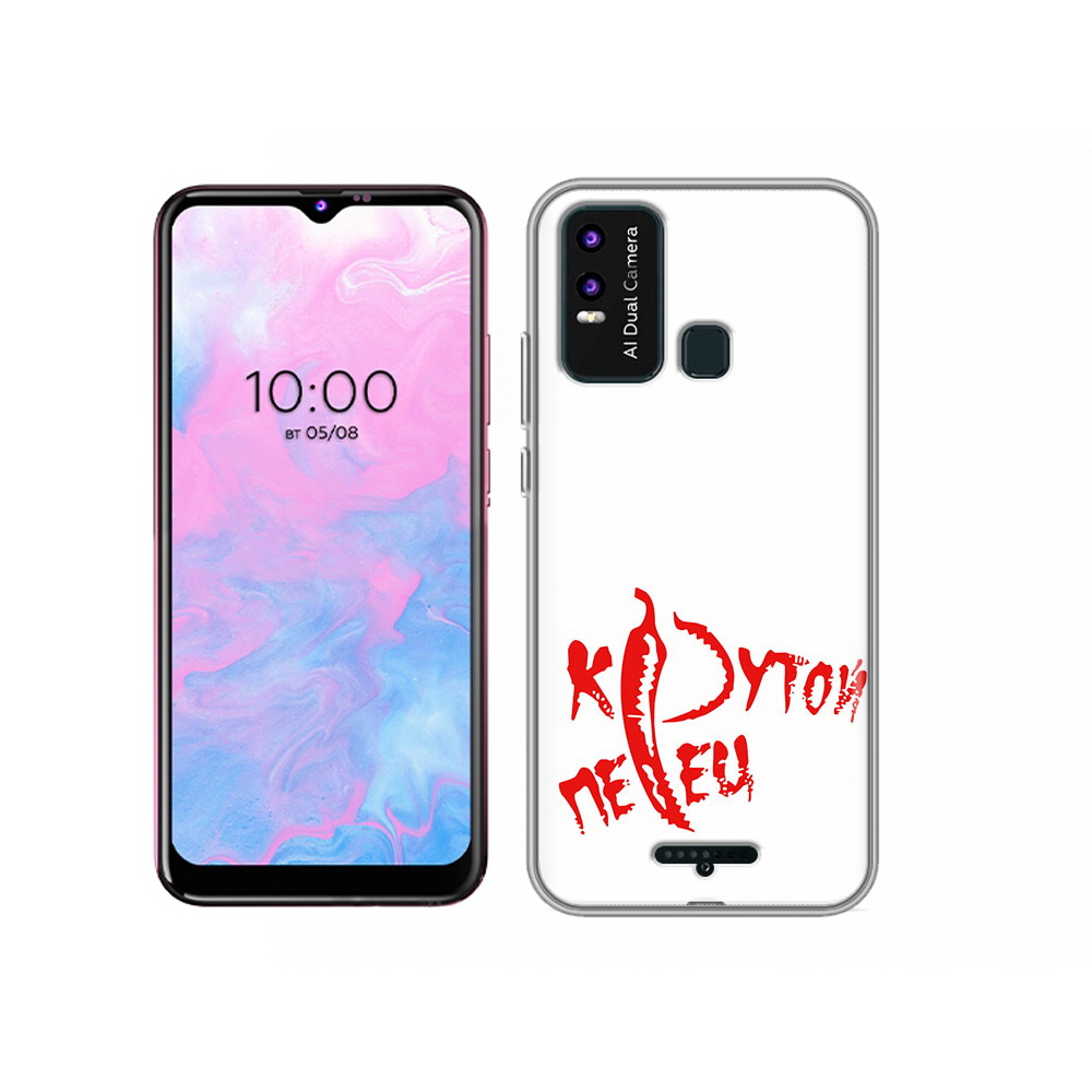 

Чехол MyPads Tocco для BQ 6630L крутой перец, Прозрачный, Tocco