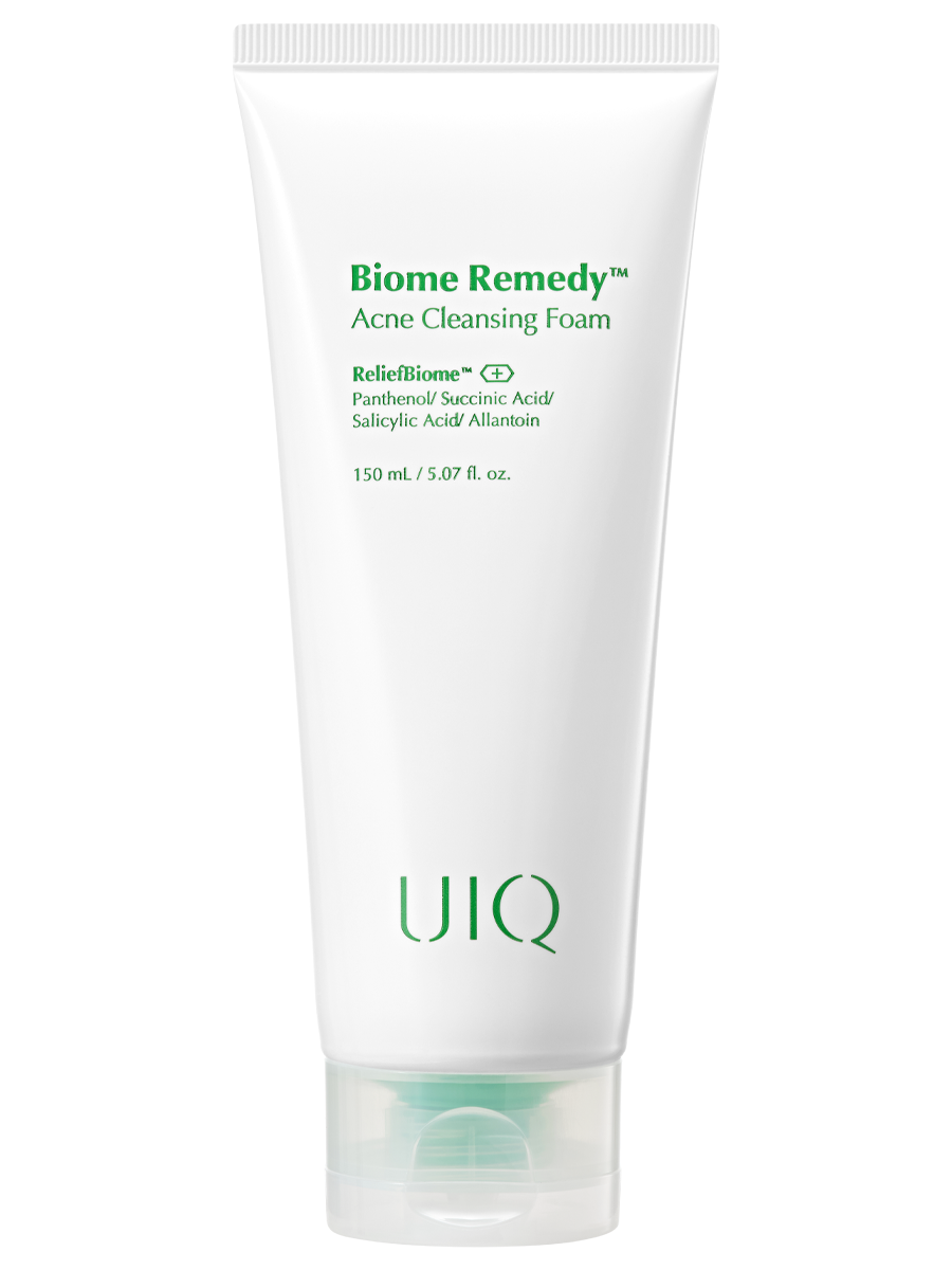 

Очищающая пенка UIQ с постбиотиками против акне Biome Remedy Acne Cleansing Foam 150 мл