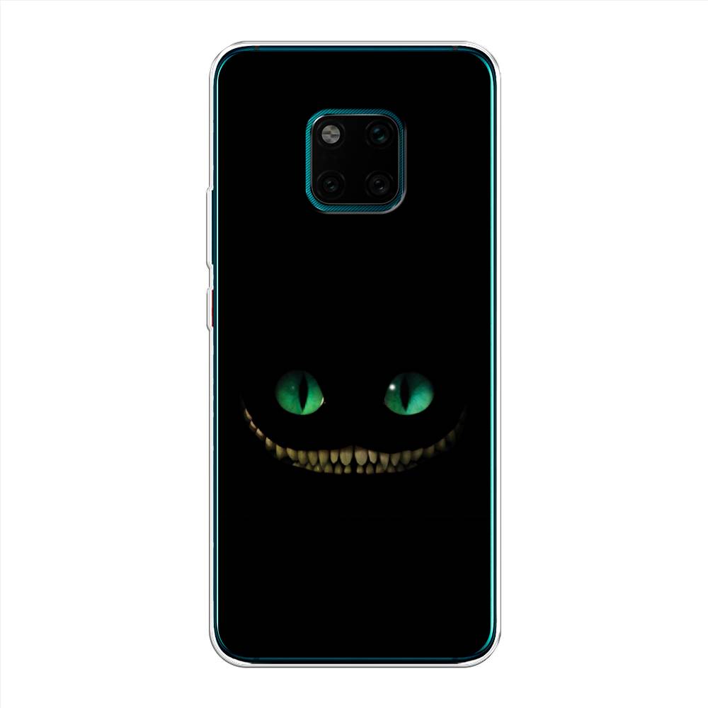 

Чехол Awog на Huawei Mate 20 Pro "Зеленоглазый чеширский кот", Черный, 67050-10
