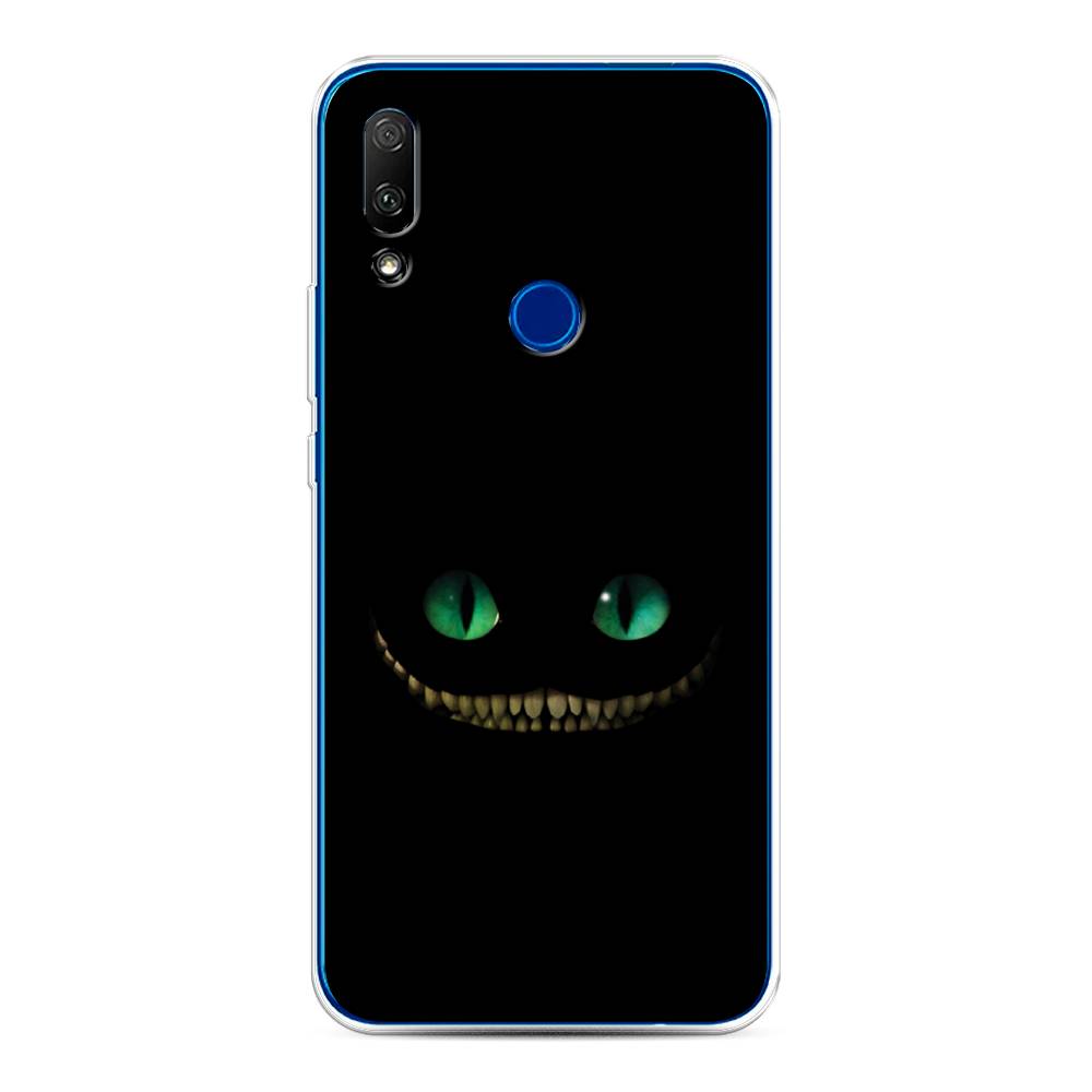 

Чехол Awog на Honor 9X "Зеленоглазый чеширский кот", Черный, 69950-10