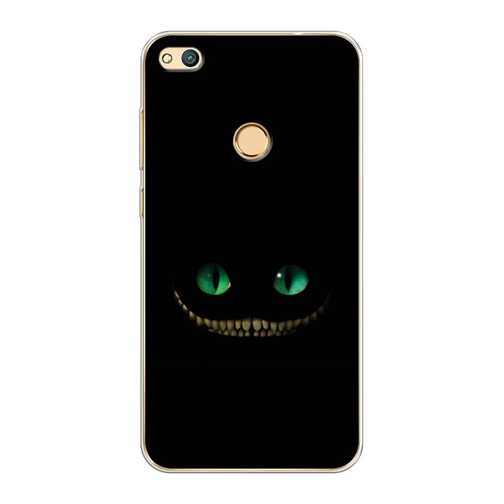 

Чехол Awog на Honor 8 Lite "Зеленоглазый чеширский кот", Черный, 63950-10