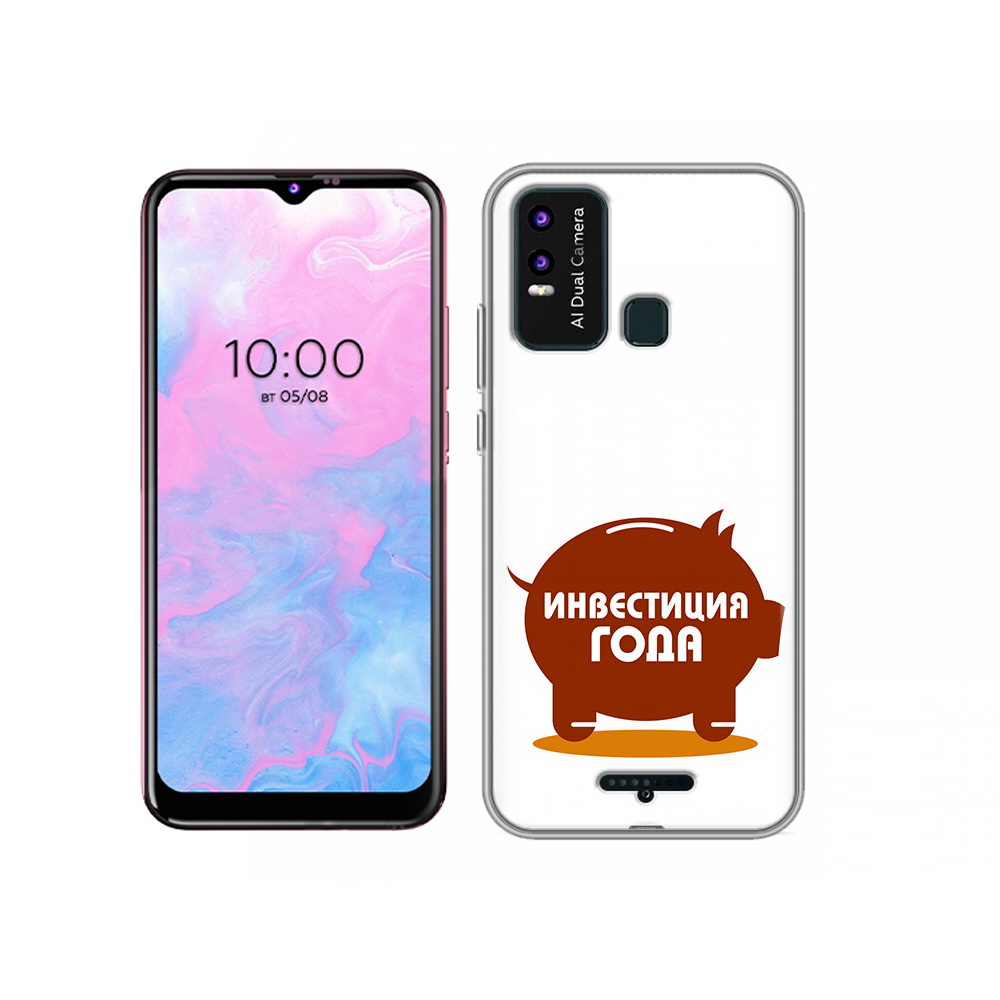 

Чехол MyPads Tocco для BQ 6630L инвестиция, Прозрачный, Tocco