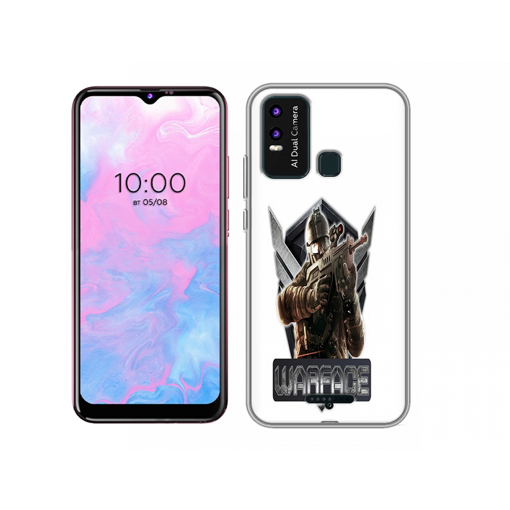 

Чехол MyPads Tocco для BQ 6630L игра про войну, Прозрачный, Tocco