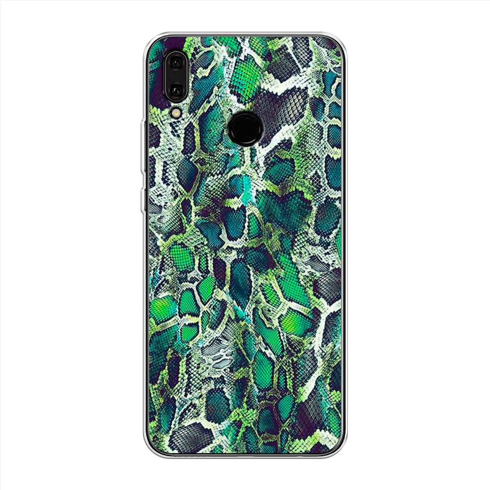 

Чехол Awog "Зеленая кожа змеи" для Huawei Y9 2019