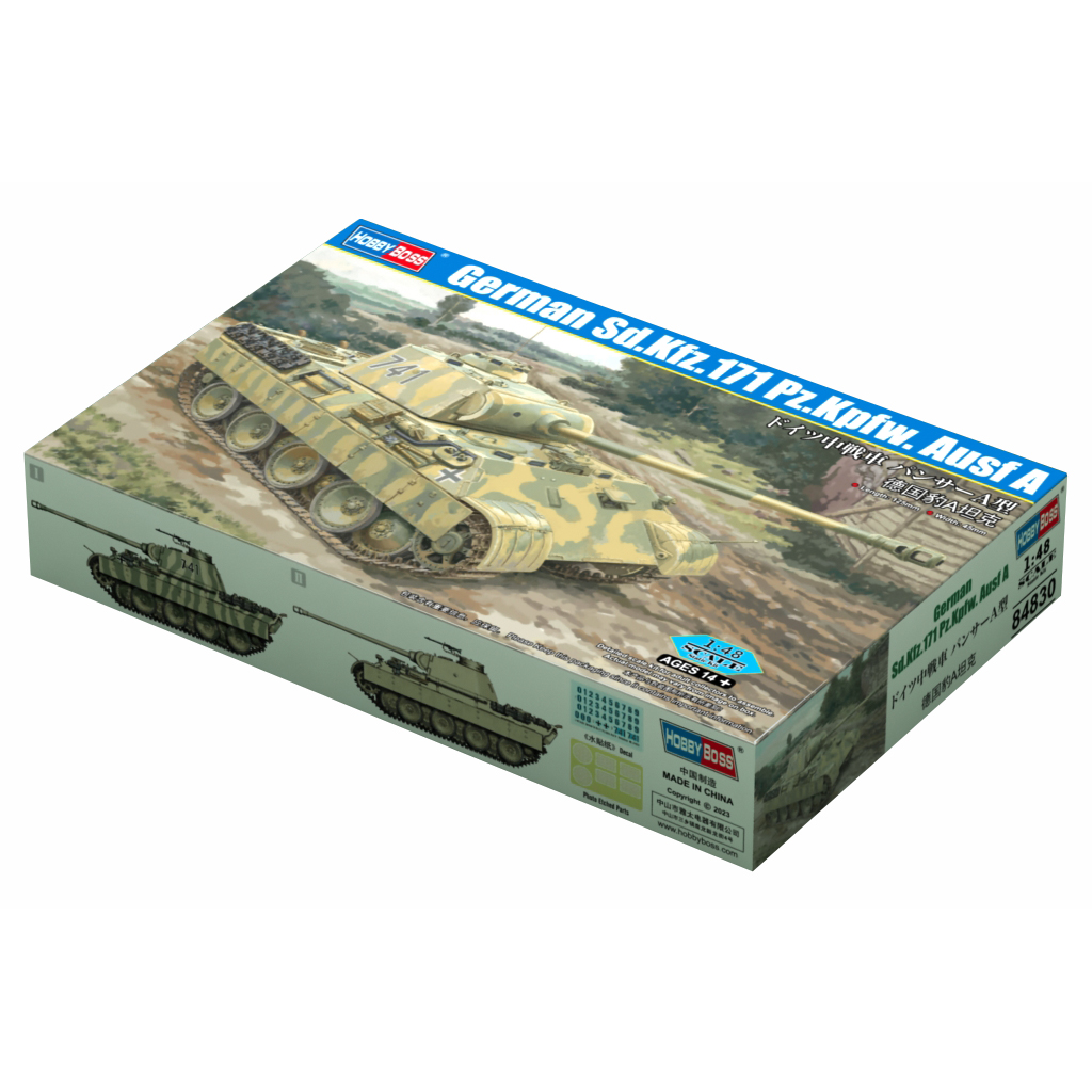 

Сборная модель HobbyBoss Немецкий средний танк SdKfz171 PzKpfw Ausf A 84830