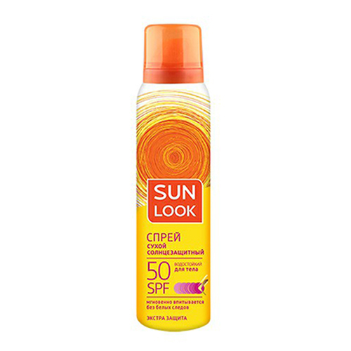 

Сухой спрей солнцезащитный Sun Look SPF-50 125 мл