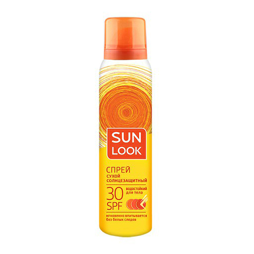 

Сухой спрей солнцезащитный Sun Look SPF-30 125 мл