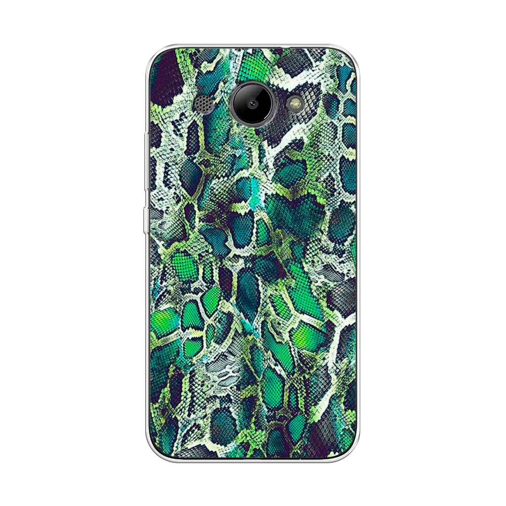 

Чехол Awog "Зеленая кожа змеи" для Huawei Y3 2018, 65850-3