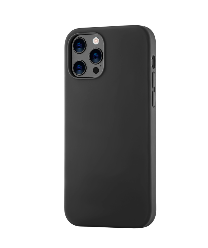 

Чехол-накладка Soft Touch для Apple iPhone 12/12 Pro черный