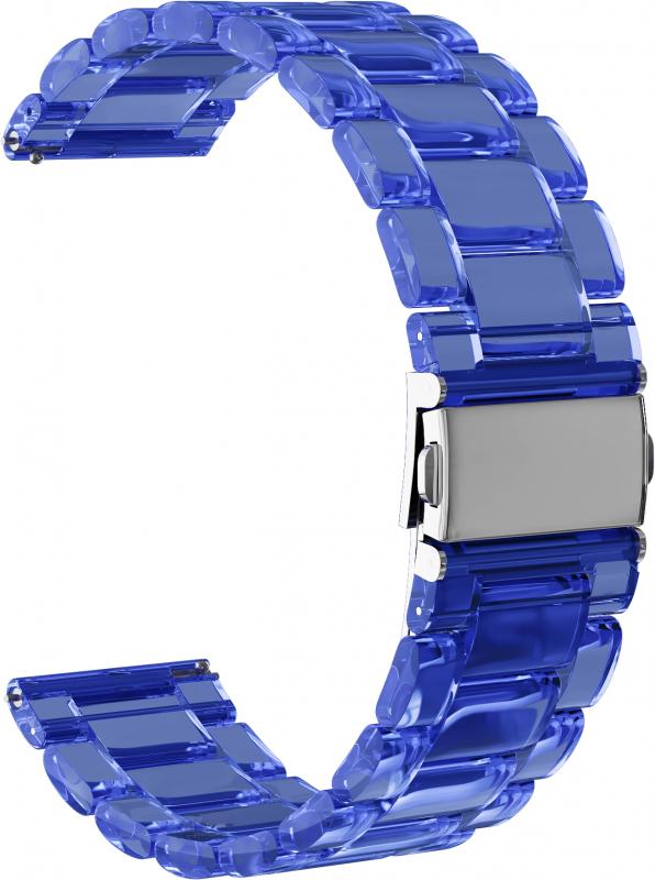

Ремешок акриловый Adamantine 22 для Amazfit Stratos (Синий)