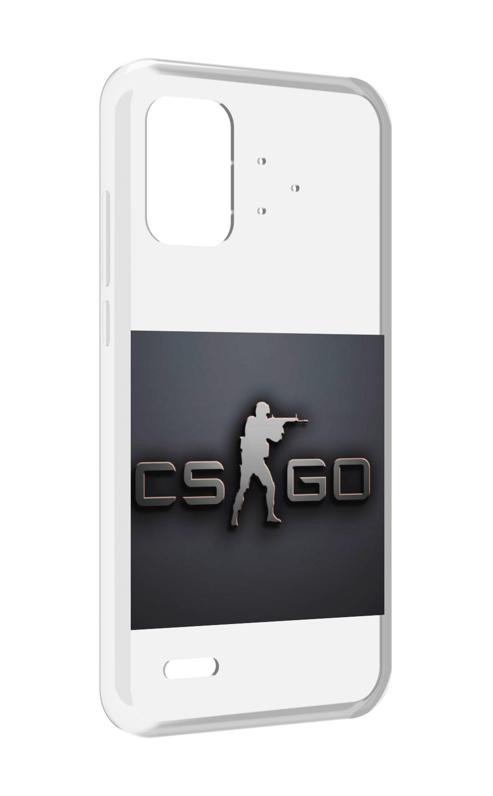 

Чехол MyPads CS go логотип мужской для UMIDIGI Bison Pro, Прозрачный, Tocco
