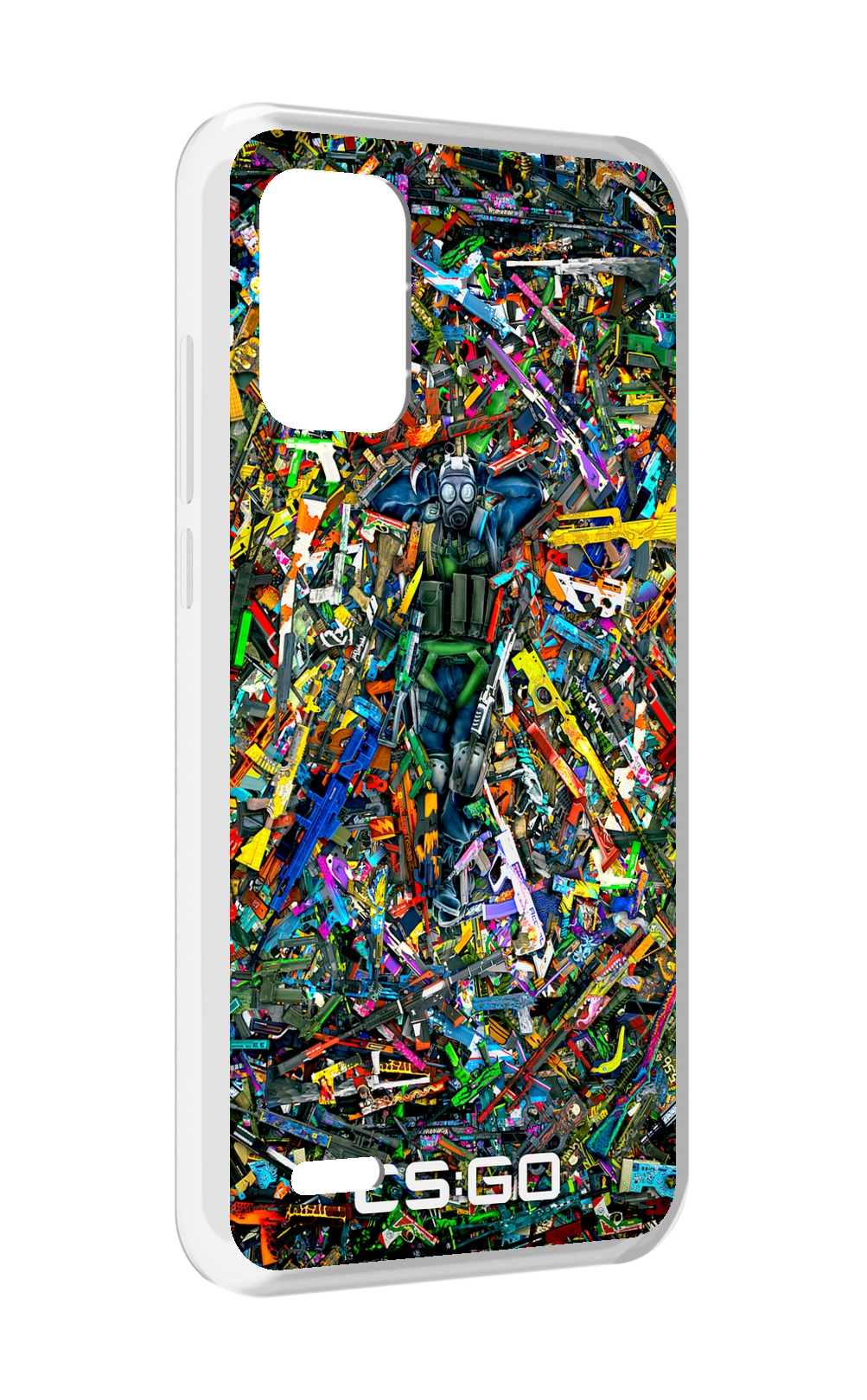 

Чехол MyPads CS GO guns skins мужской для UMIDIGI Bison Pro, Прозрачный, Tocco