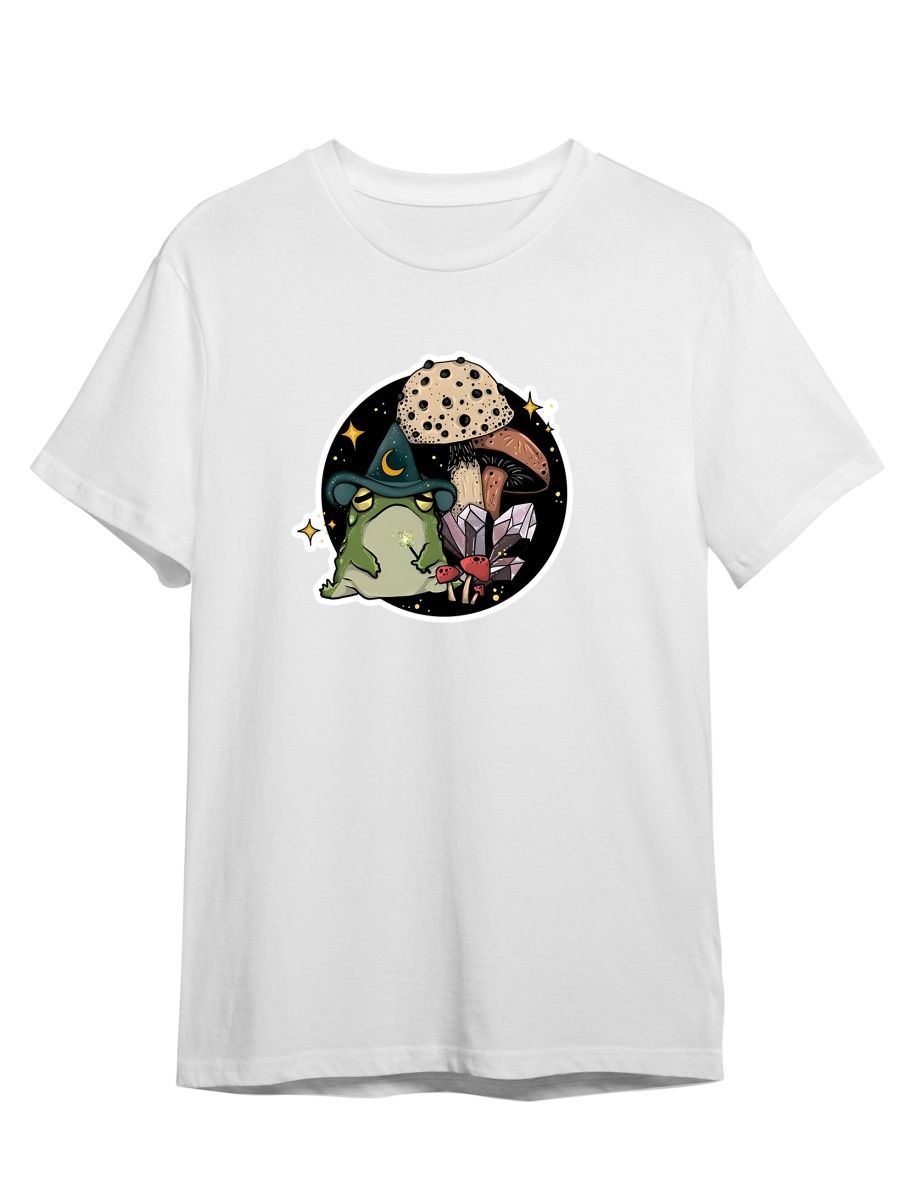 

Футболка унисекс СувенирShop Жаба/Лягушка/Frog 3 белая XS, Белый, "Жаба/Лягушка/Frog" 3
