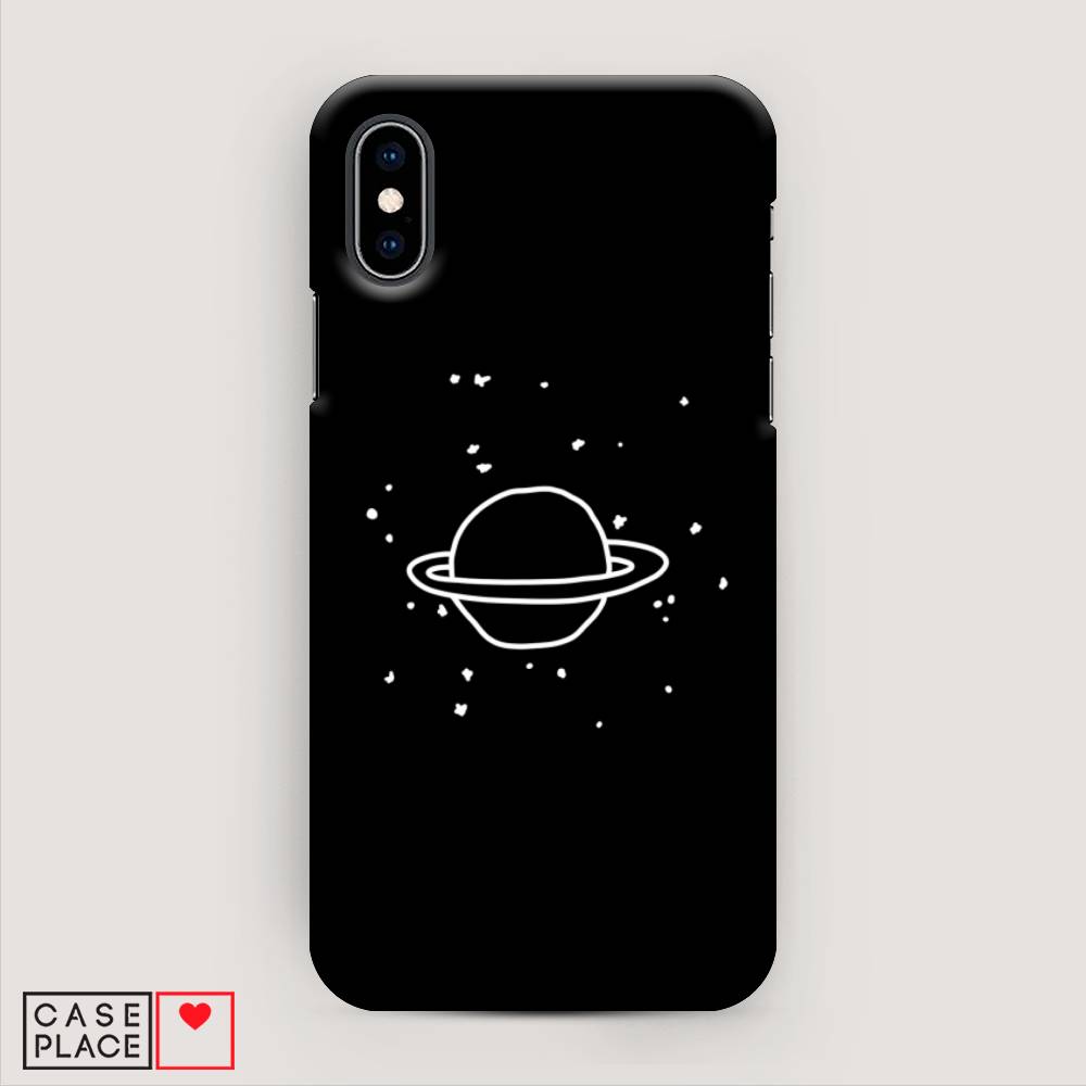 

Пластиковый чехол "Дудл Юпитера" на Apple iPhone XS (10S), 11820-3