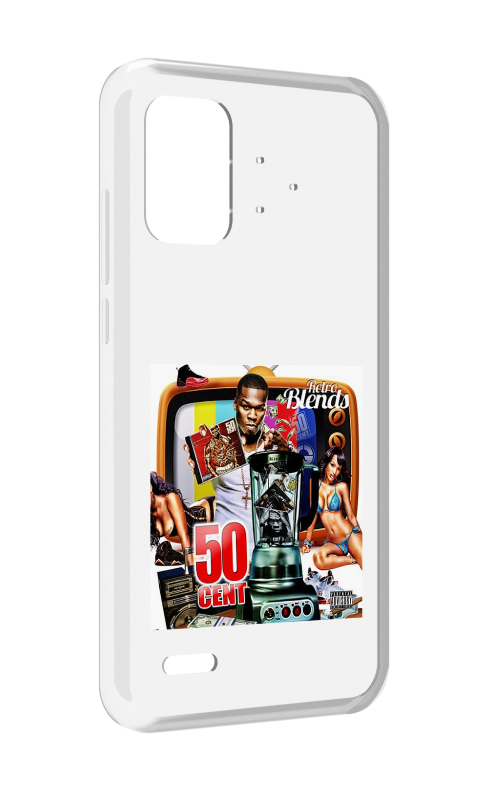 

Чехол MyPads 50 Cent - Retro 50 Cent Blends для UMIDIGI Bison Pro, Прозрачный, Tocco