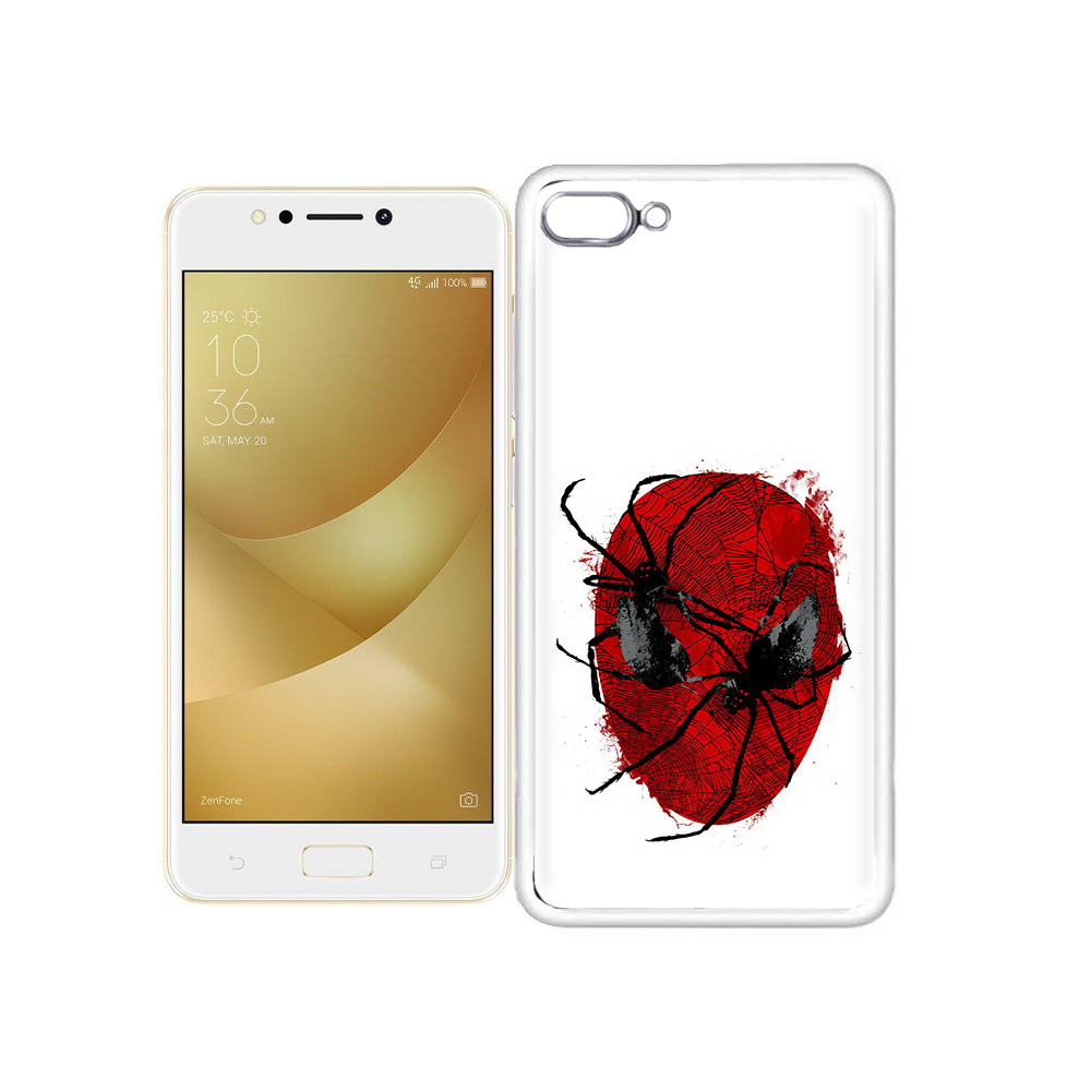 

Чехол MyPads Tocco для Asus ZenFone 4 Max человек паук, Прозрачный, Tocco