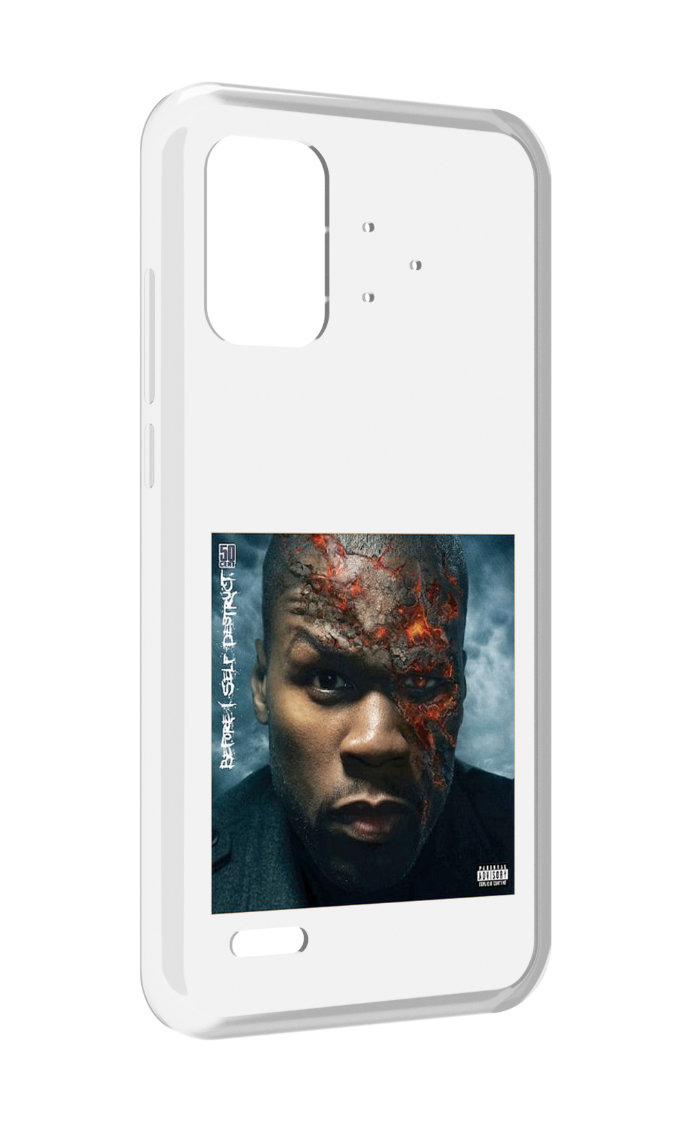 

Чехол MyPads 50 Cent - Before I Self Destruct мужской для UMIDIGI Bison Pro, Прозрачный, Tocco