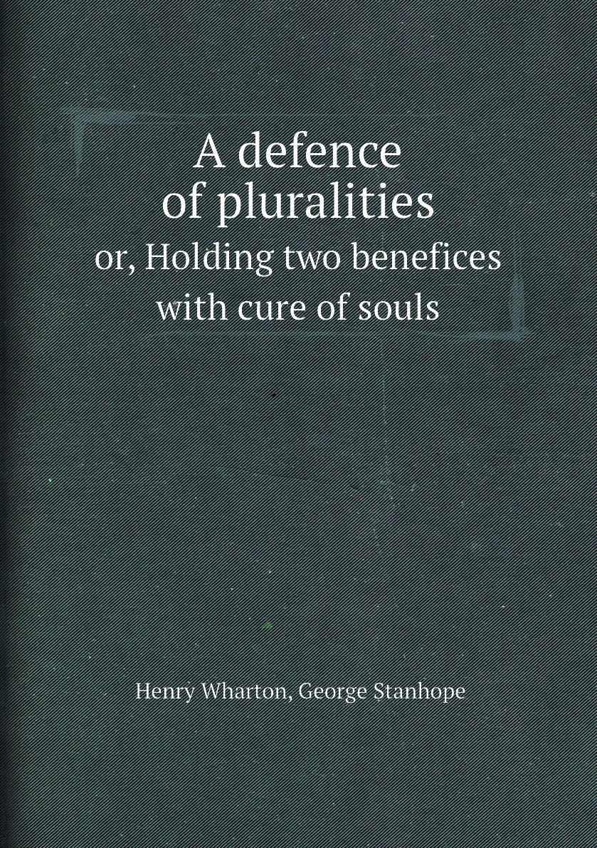 

A defence of pluralities