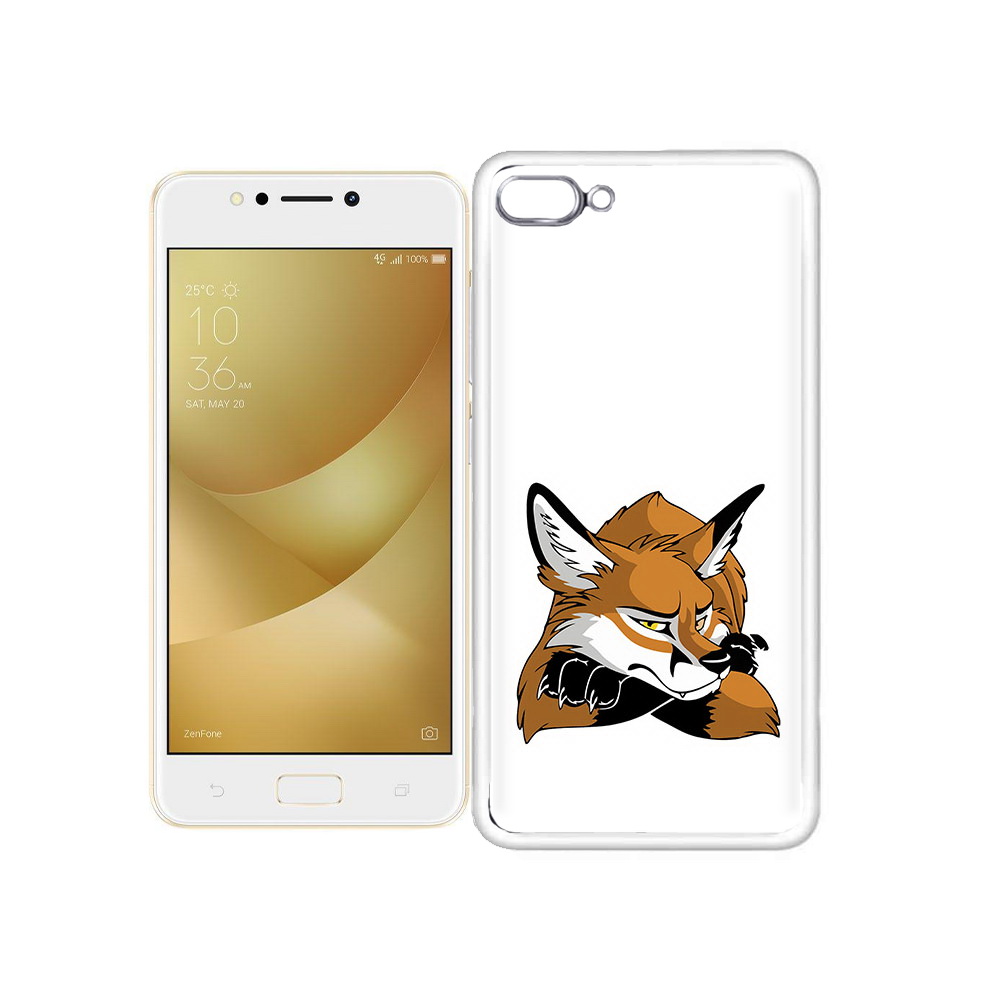 

Чехол MyPads Tocco для Asus ZenFone 4 Max фокс, Прозрачный, Tocco