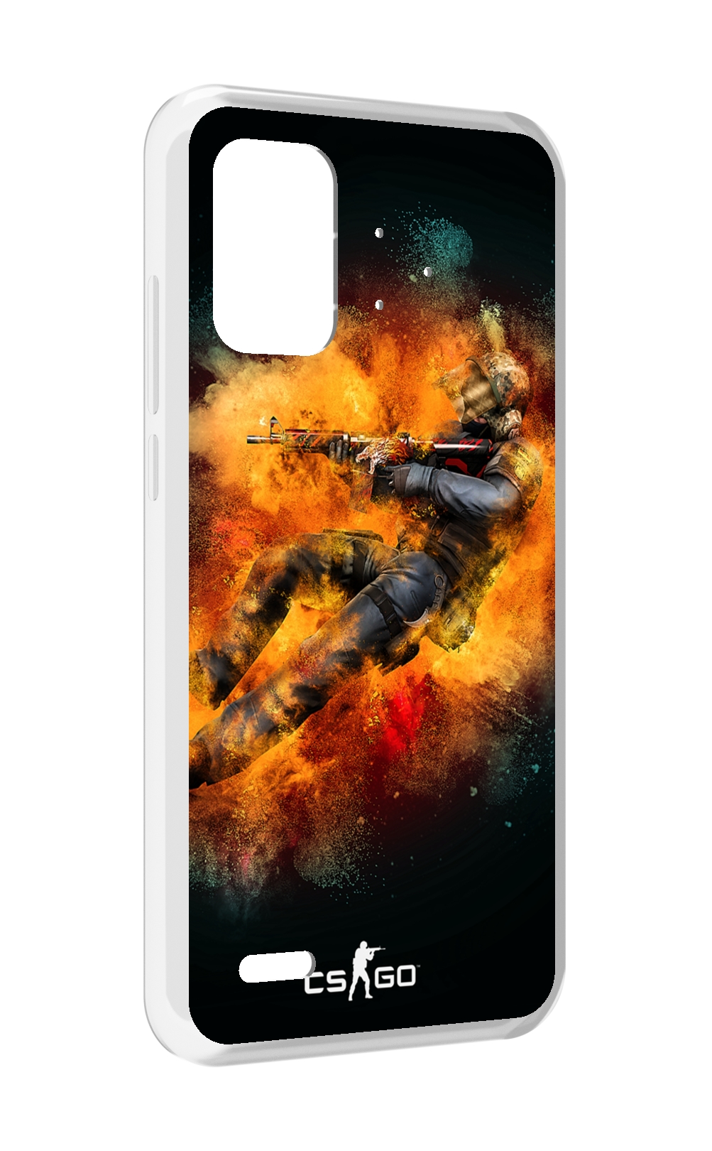 

Чехол MyPads CS-go Контр-террорист для UMIDIGI Bison Pro, Прозрачный, Tocco