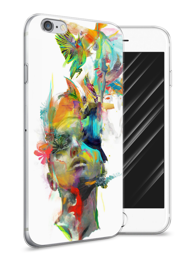 

Чехол Awog на Apple iPhone 6 / Айфон 6 "Теория мечты", Разноцветный, 10450-10