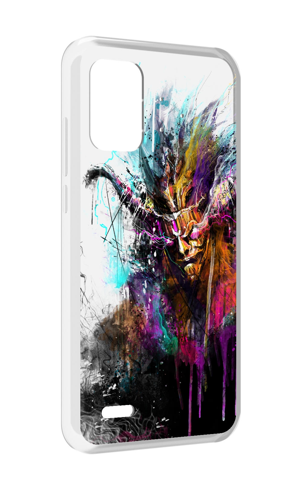 

Чехол MyPads яркий дьявол для UMIDIGI Bison Pro, Прозрачный, Tocco