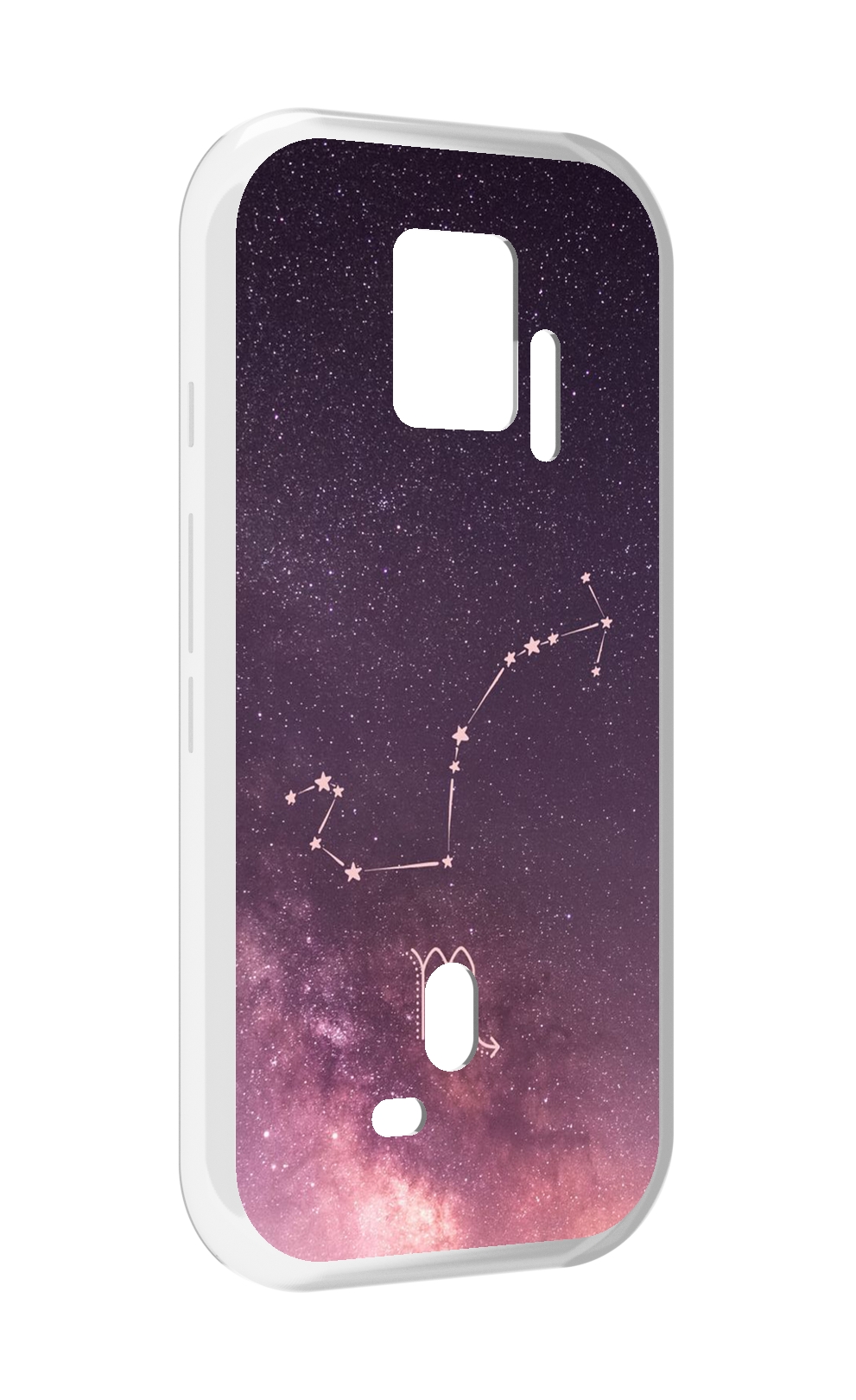 

Чехол MyPads знак зодиака скорпион 4 для ZTE Nubia Red Magic 7S Pro, Прозрачный, Tocco