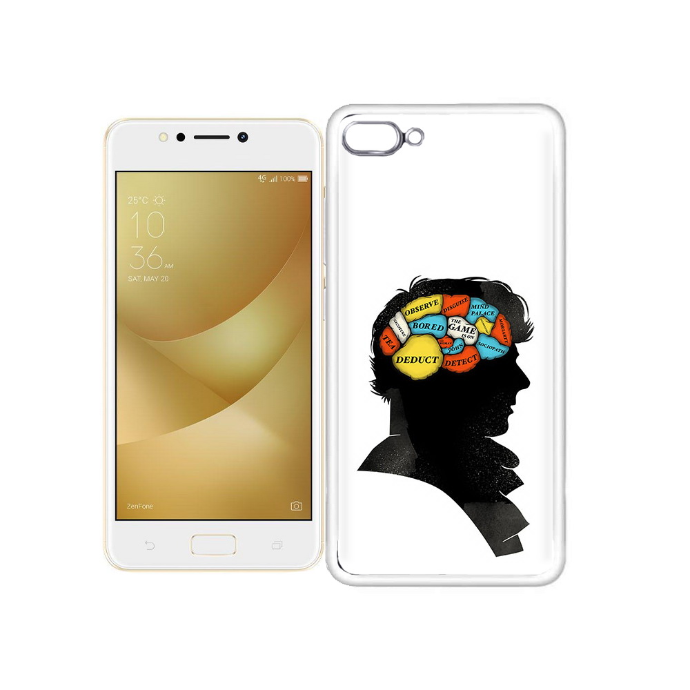 

Чехол MyPads Tocco для Asus ZenFone 4 Max темный рисунок, Прозрачный, Tocco