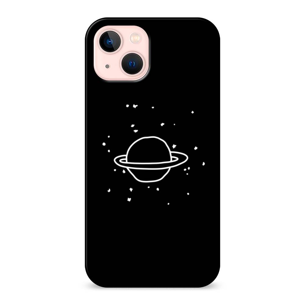 

Пластиковый чехол "Дудл Юпитера" на Apple iPhone 13, 14220-3
