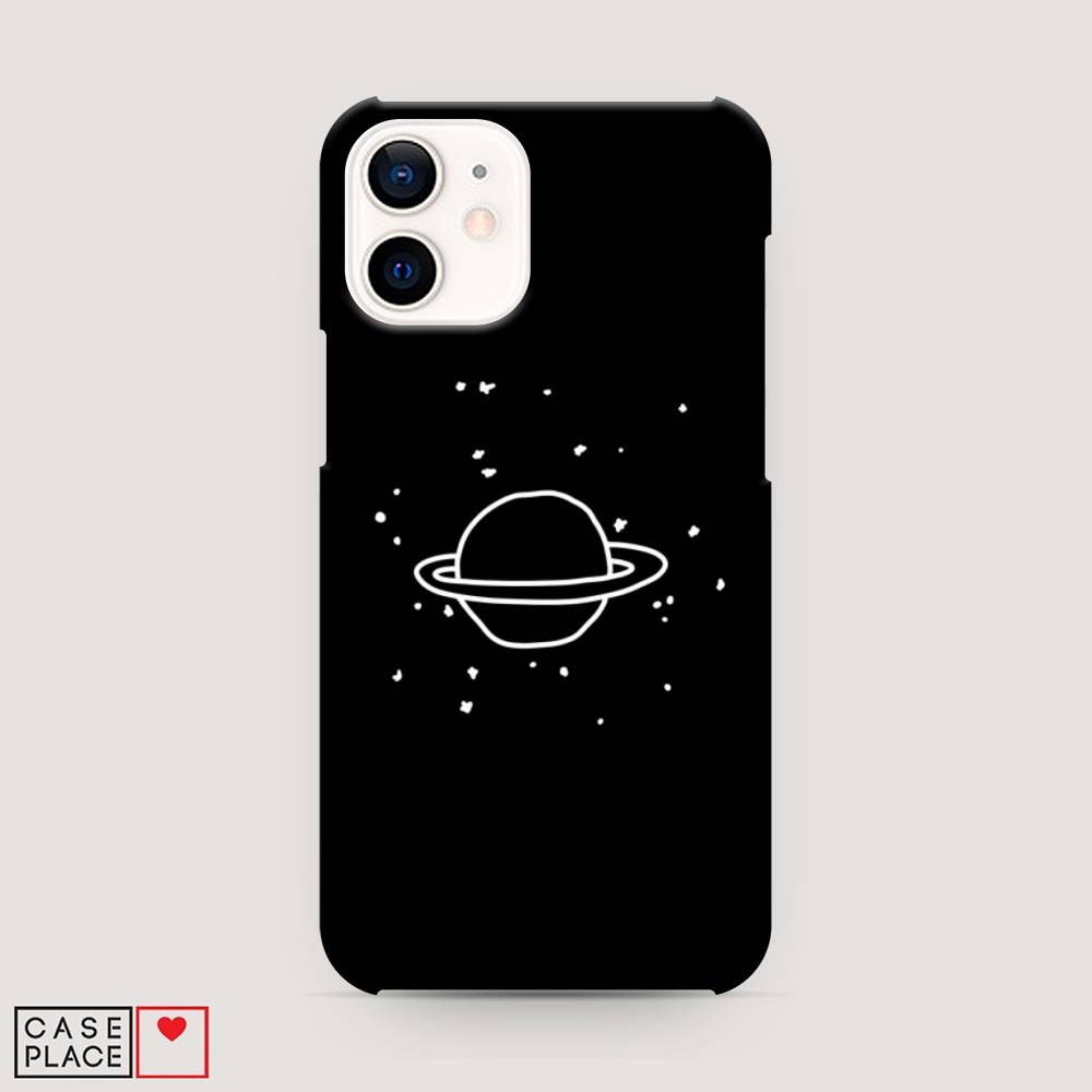 

Пластиковый чехол "Дудл Юпитера" на Apple iPhone 12 mini, 12620-3