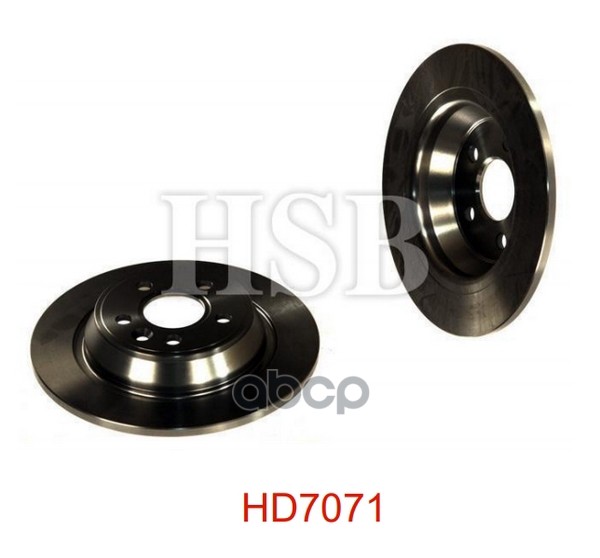 

HSB HD7071 Диск тормозной задний FORD: GALAXY 06-, MONDEO IV 07-, MONDEO IV Turnier 07-, M