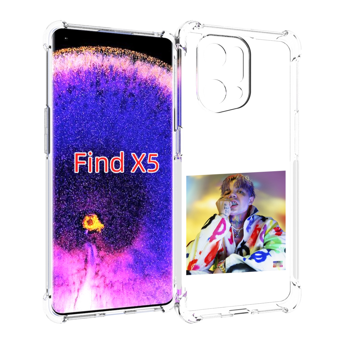 

Чехол MyPads Sayonara Boy Oраl Элджей для Oppo Find X5, Прозрачный, Tocco