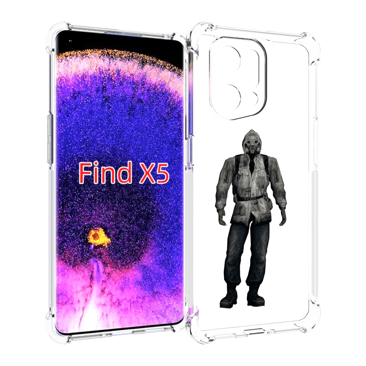 

Чехол MyPads S для Oppo Find X5, Прозрачный, Tocco