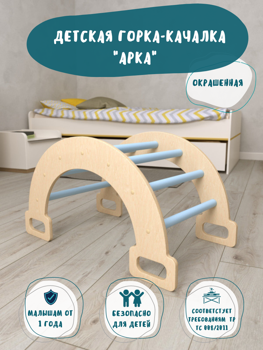 

Арка PAPPADO мини круглые лак-голубой, Арка