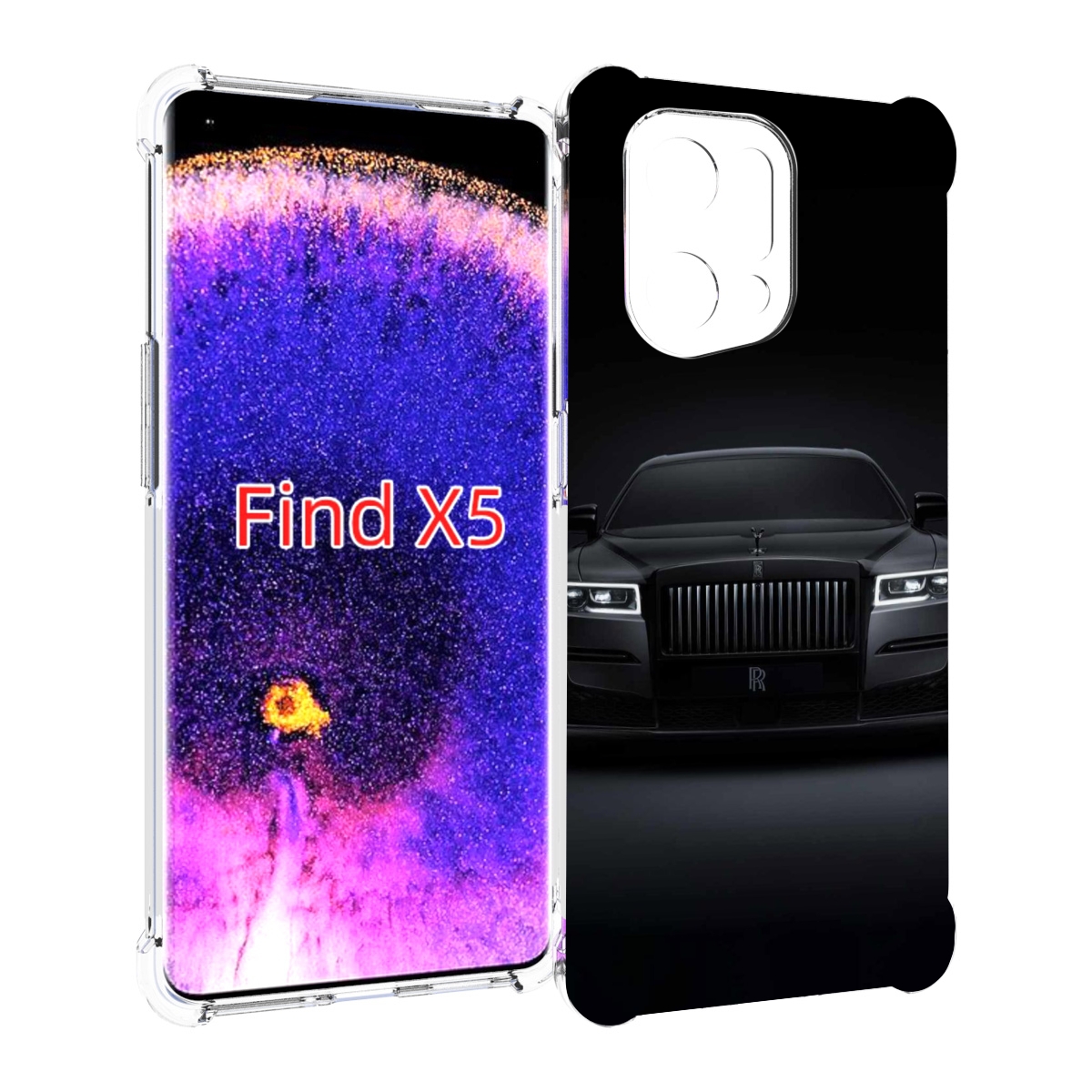 

Чехол MyPads Rolls Royce 2 для Oppo Find X5, Прозрачный, Tocco