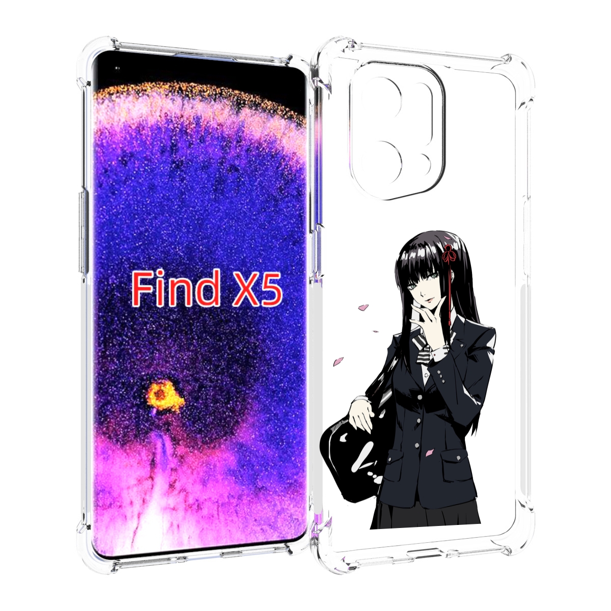 

Чехол MyPads Persona 5 - Togo Hifumi для Oppo Find X5, Прозрачный, Tocco