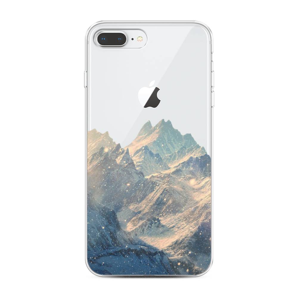 

Чехол Awog на Apple iPhone 8 Plus / Айфон 8 Plus "Горы арт 2", Разноцветный, 10950-10