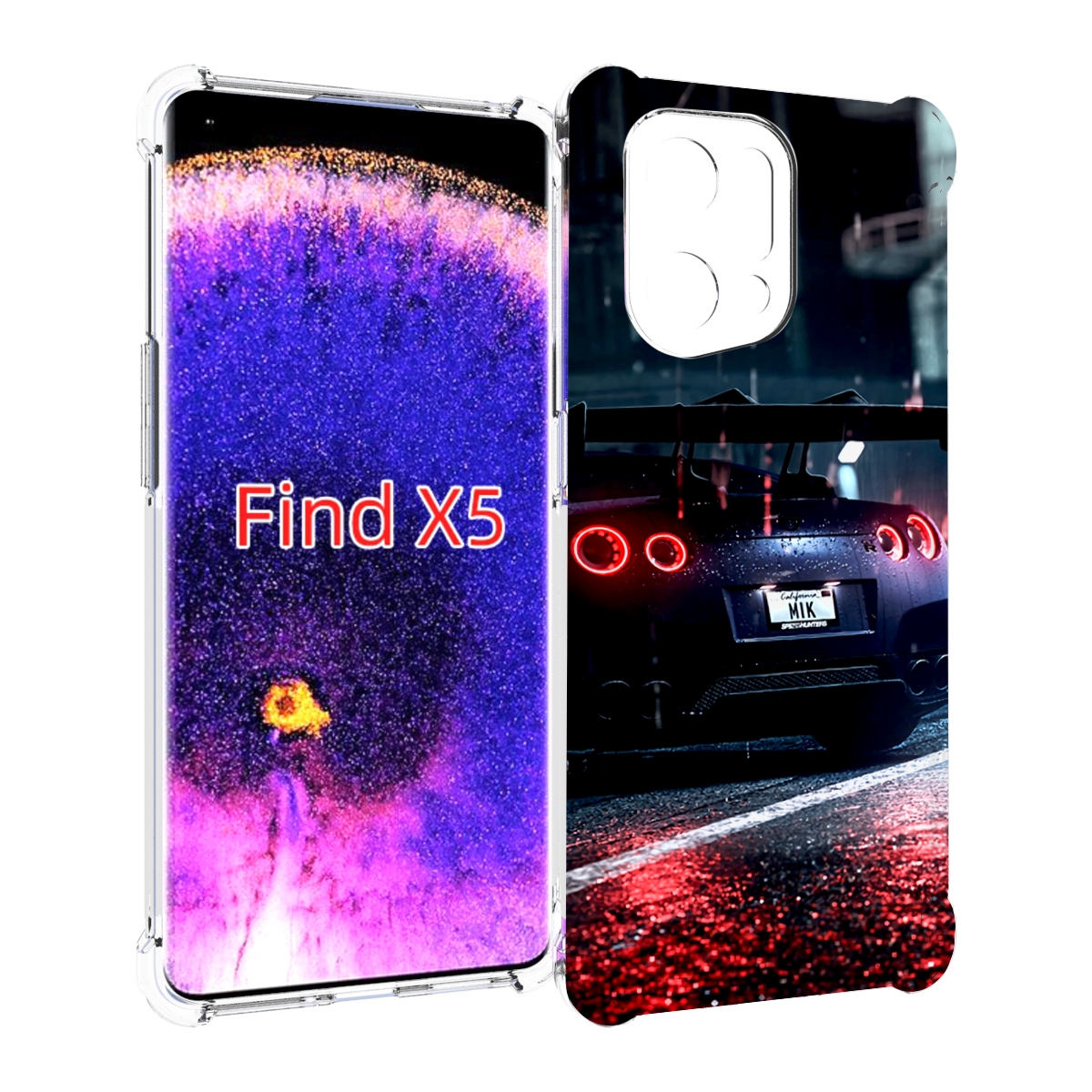 

Чехол MyPads Nissan Skyline для Oppo Find X5, Прозрачный, Tocco