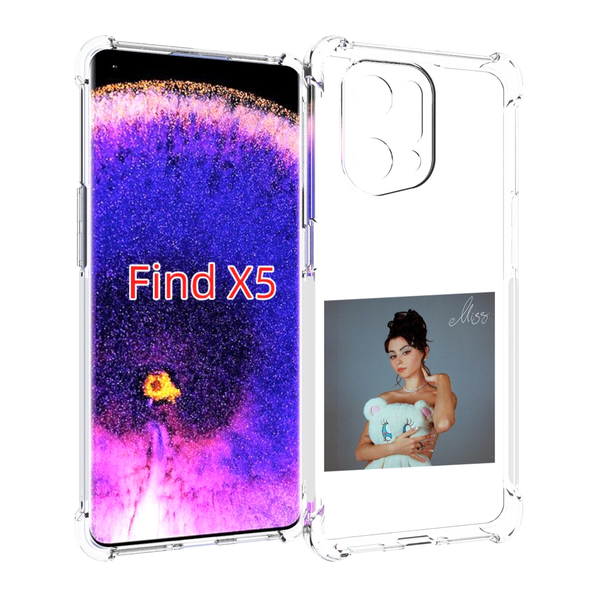 

Чехол MyPads Miss Дора для Oppo Find X5, Прозрачный, Tocco