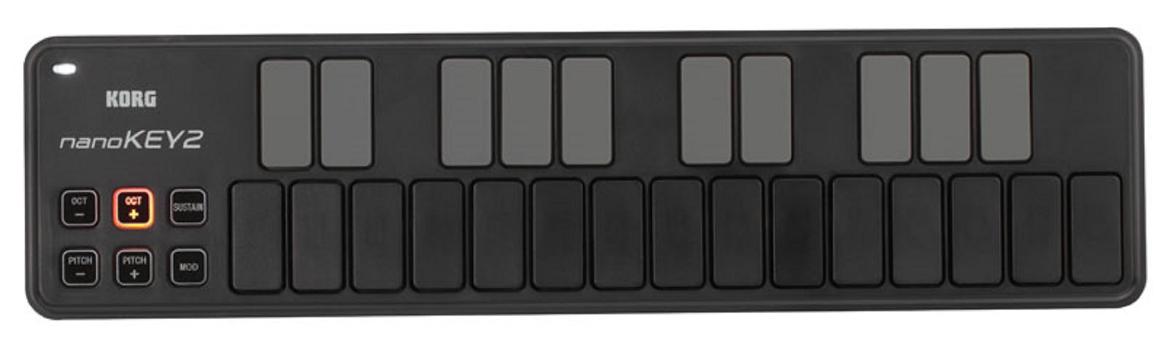 MIDI клавиатура KORG NANOKEY2-BK