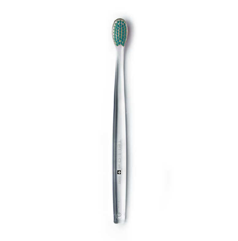 

Зубная щетка Tello soft touch filaments, Желтый;розовый;синий, 4920 soft touch