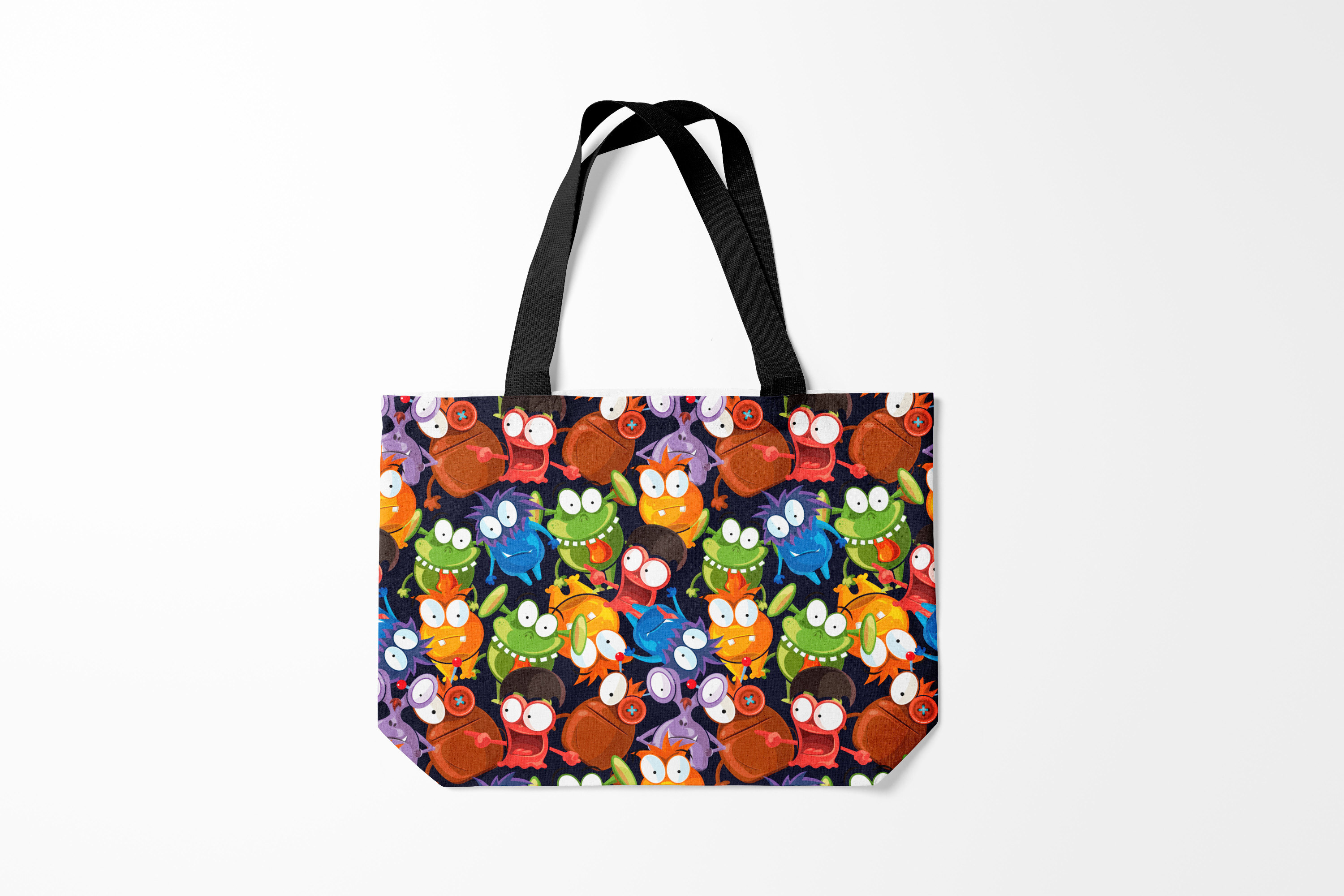 

Сумка шoппер унисекс Burnettie Ноты color, белый, Ноты color