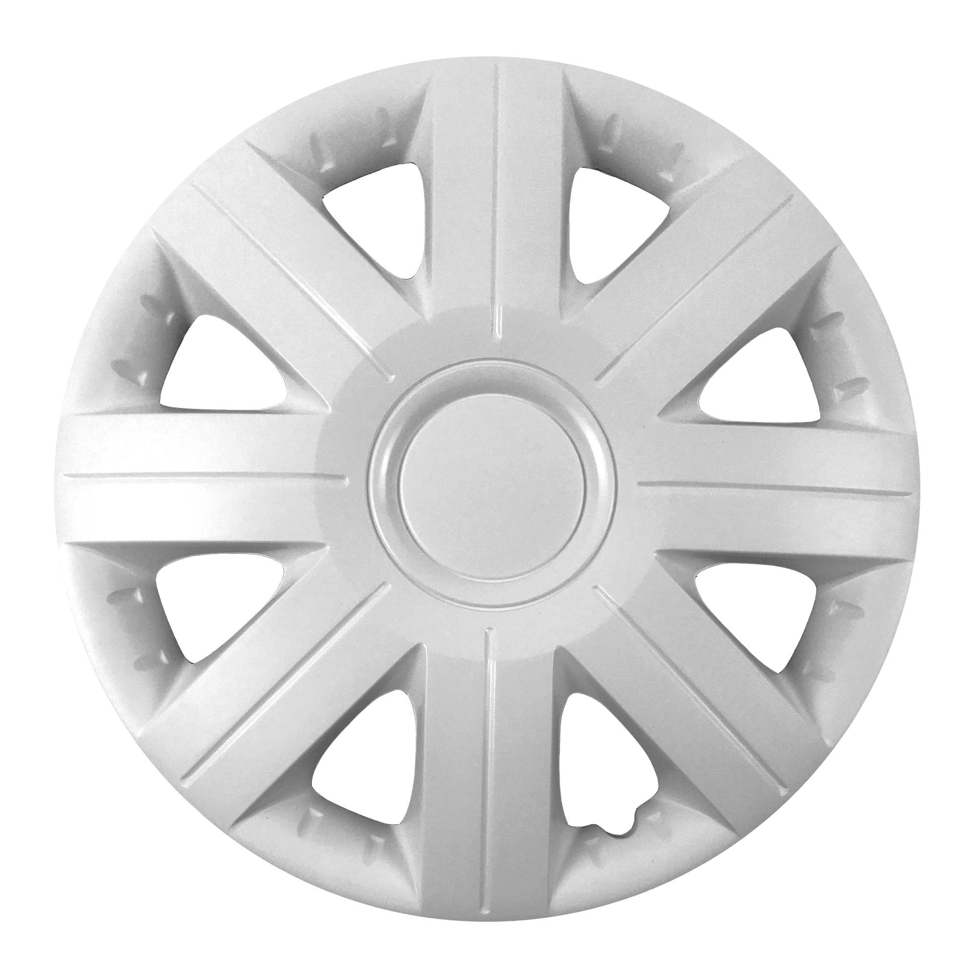 фото Колпаки на колеса skillfaster menkar white r16 белый, комплект 4 шт. 200001