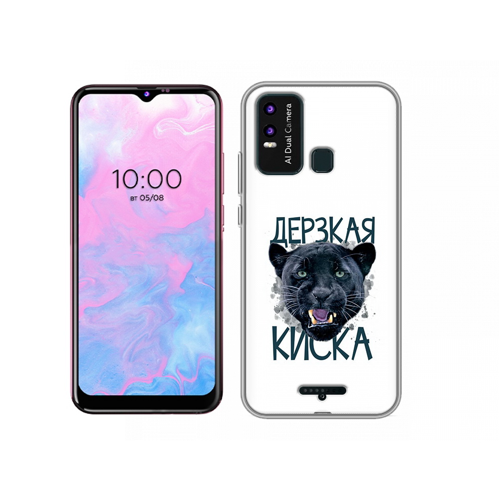 

Чехол MyPads Tocco для BQ 6630L дерзкая киска, Прозрачный, Tocco