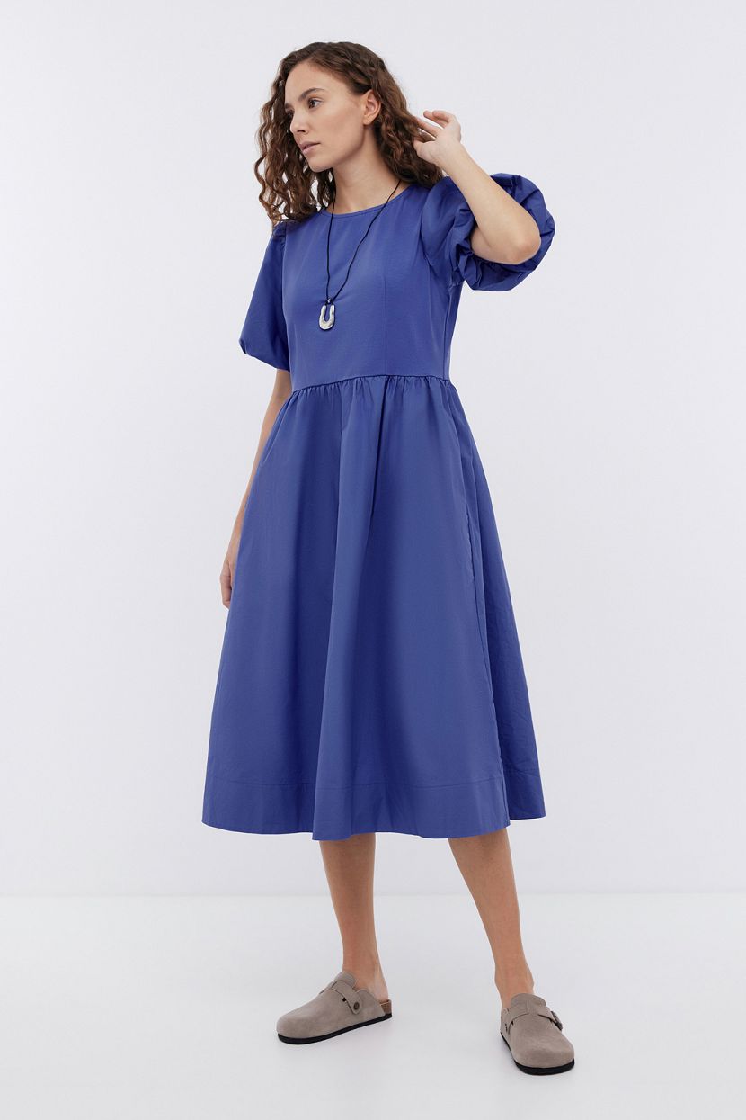 

Платье женское Baon B4524097 фиолетовое 2XL, Фиолетовый, B4524097