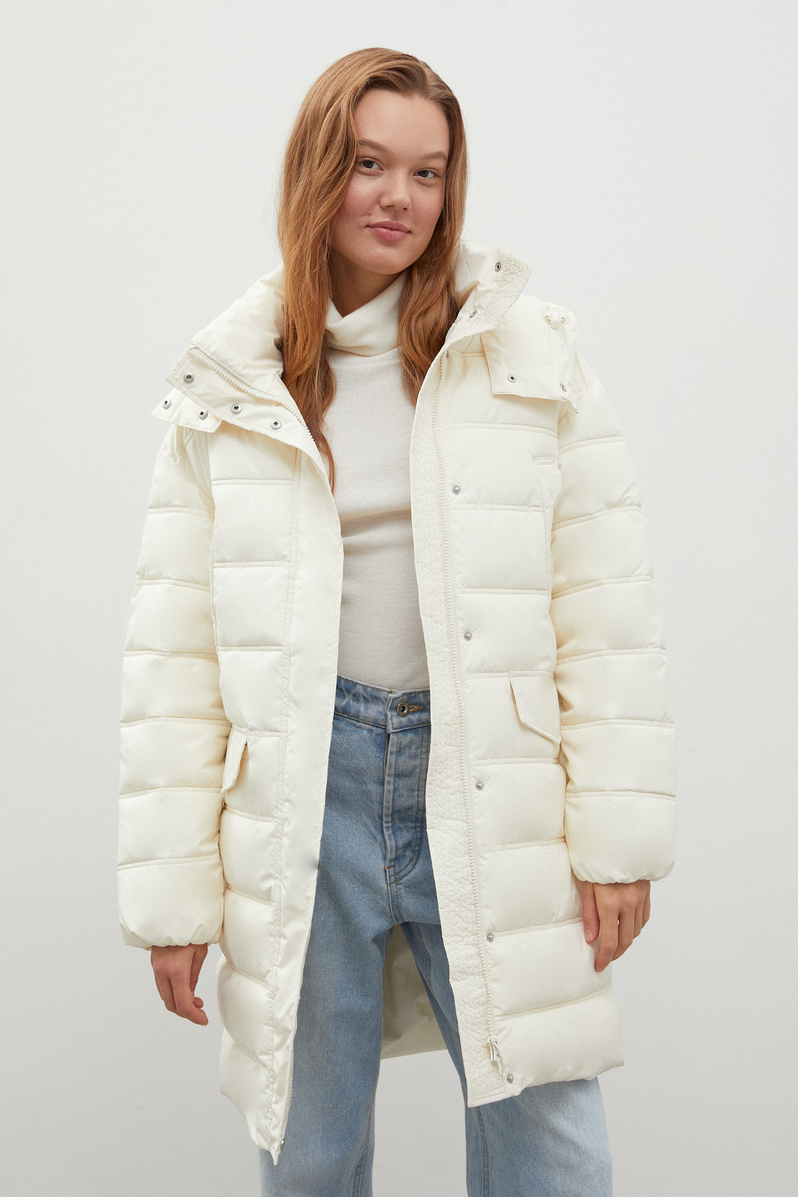 

Пальто женское H&M 1084335001 черное L (доставка из-за рубежа), Бежевый, FWC11055